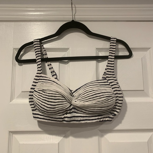 Bond-Eye Australia Striped Bikini Swim Top - Picture 1 of 6